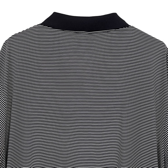 Grand Slam Men’s Navy & White Striped Polo Shirt Size XL - Picture 4 of 9